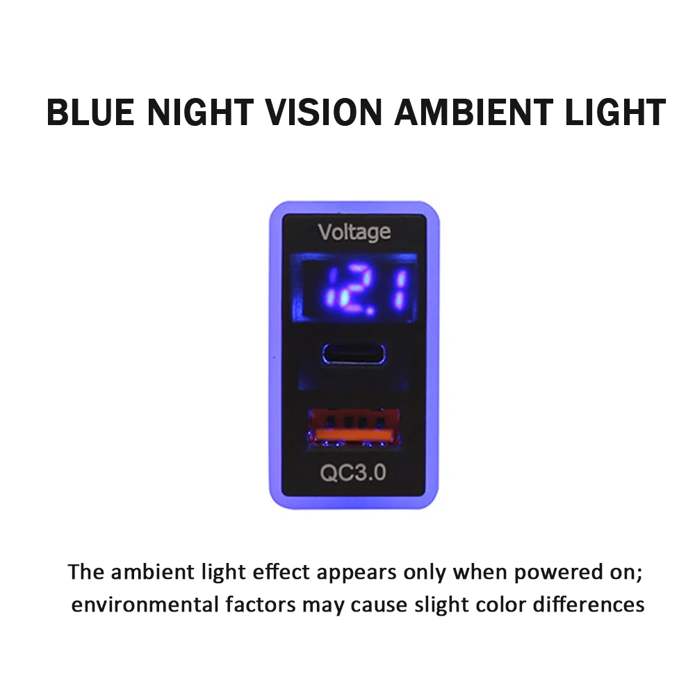 مقبس شاحن السيارة QC3.0 شحن سريع USB شحن منفذ محول الطاقة الهاتف لهوندا أكورد 2003-2007 ل Acura TL 2004-2006 #5