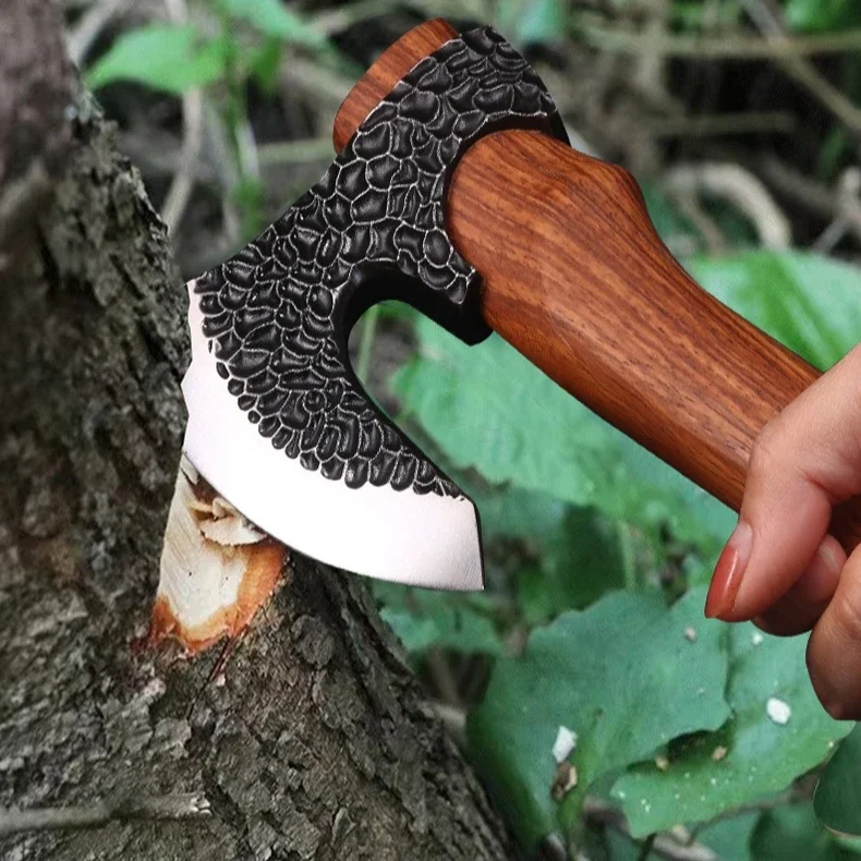 

New Multi Functional and High-quality Forged Self-defense Tactical Hand Axe Convenient for Outdoor Camping Emergency EDC Tool
