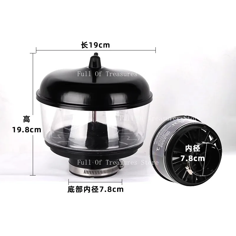 

Очиститель предварительного фильтра воздушного фильтра 78 мм для минимального экскаватора-погрузчика, трактора для Kubota Doosan Yanmar Bobcat, мини-погрузчика