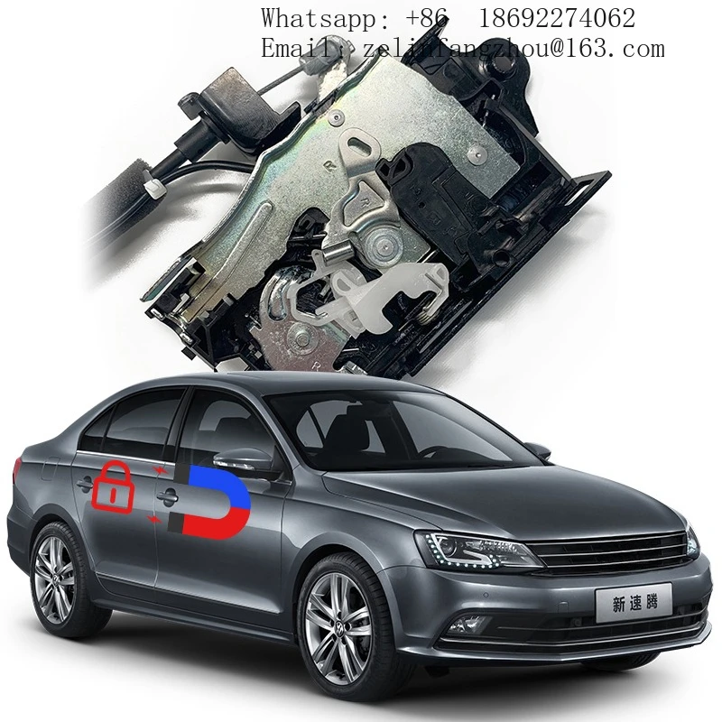 

For VW Sagiter Electric Suction Door Original Mechanical Lock Modified To Electronic Lock Soft Close Power For Volkswagen