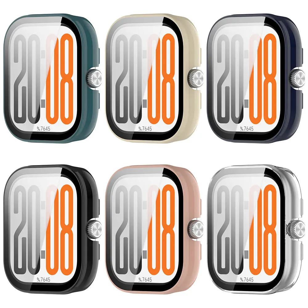 2in1 حافظة لهاتف HONOR Watch X5 من الزجاج المقسى المضاد للخدش واقي للشاشة غطاء شل لملحقات ساعة HONOR X5 #2