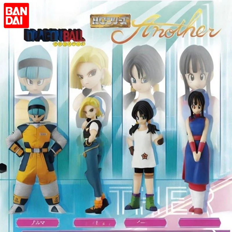 

BANDAI HG Gashapon DRAGON BALL Bulma Android 18 Bideru Chichi PVC Anime Action Figures Model Collection Toy