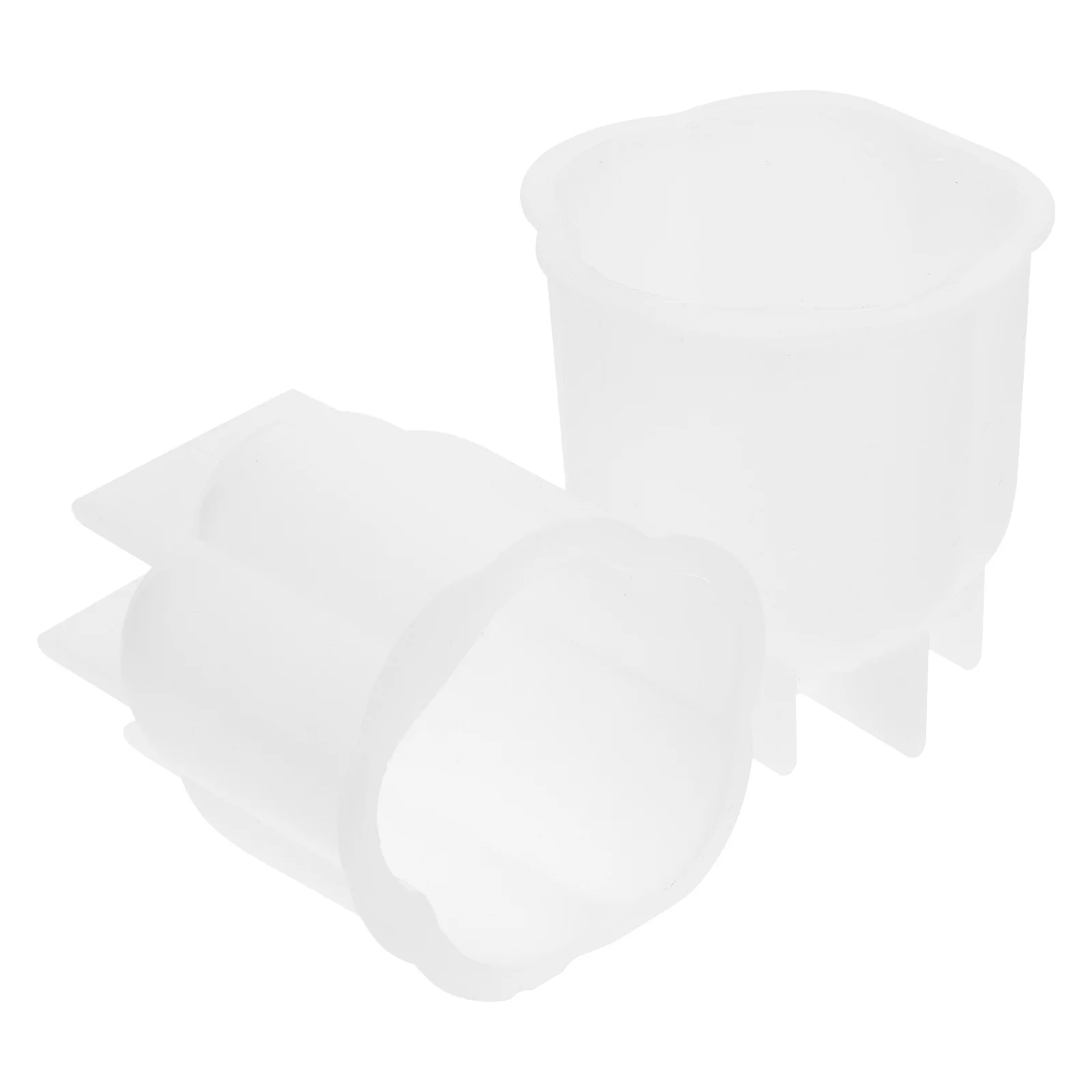 

2pcs Diy Silicone Flower Bud Mold Non-Stick Reusable For Handmade Soap Scented Candles Crafts Mold Flower Bud Mould