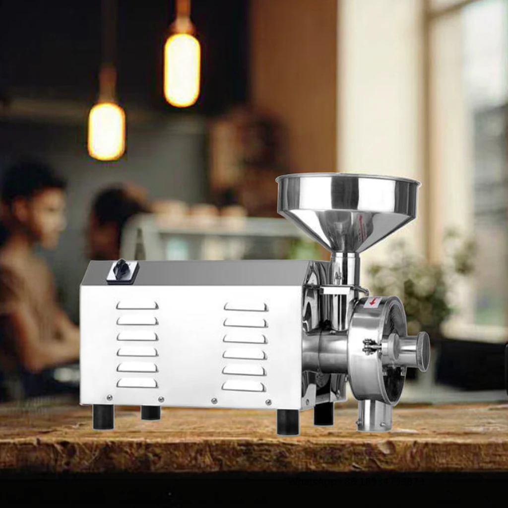 

Electric Coffee Bean Grinder Large Stainless Steel Grinder Coffee Machine 220v Industrial Coffee Grinder