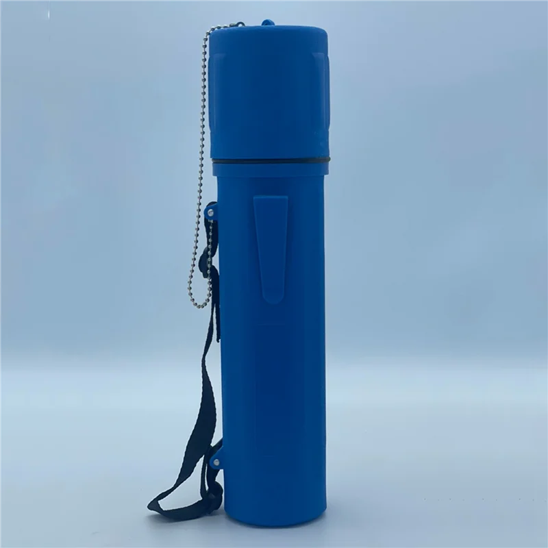 

A02F-3X Blue 10LB Guard Welding Weld Electrode Rod Storage Tube Container Hold Cannister With Straps And Chain