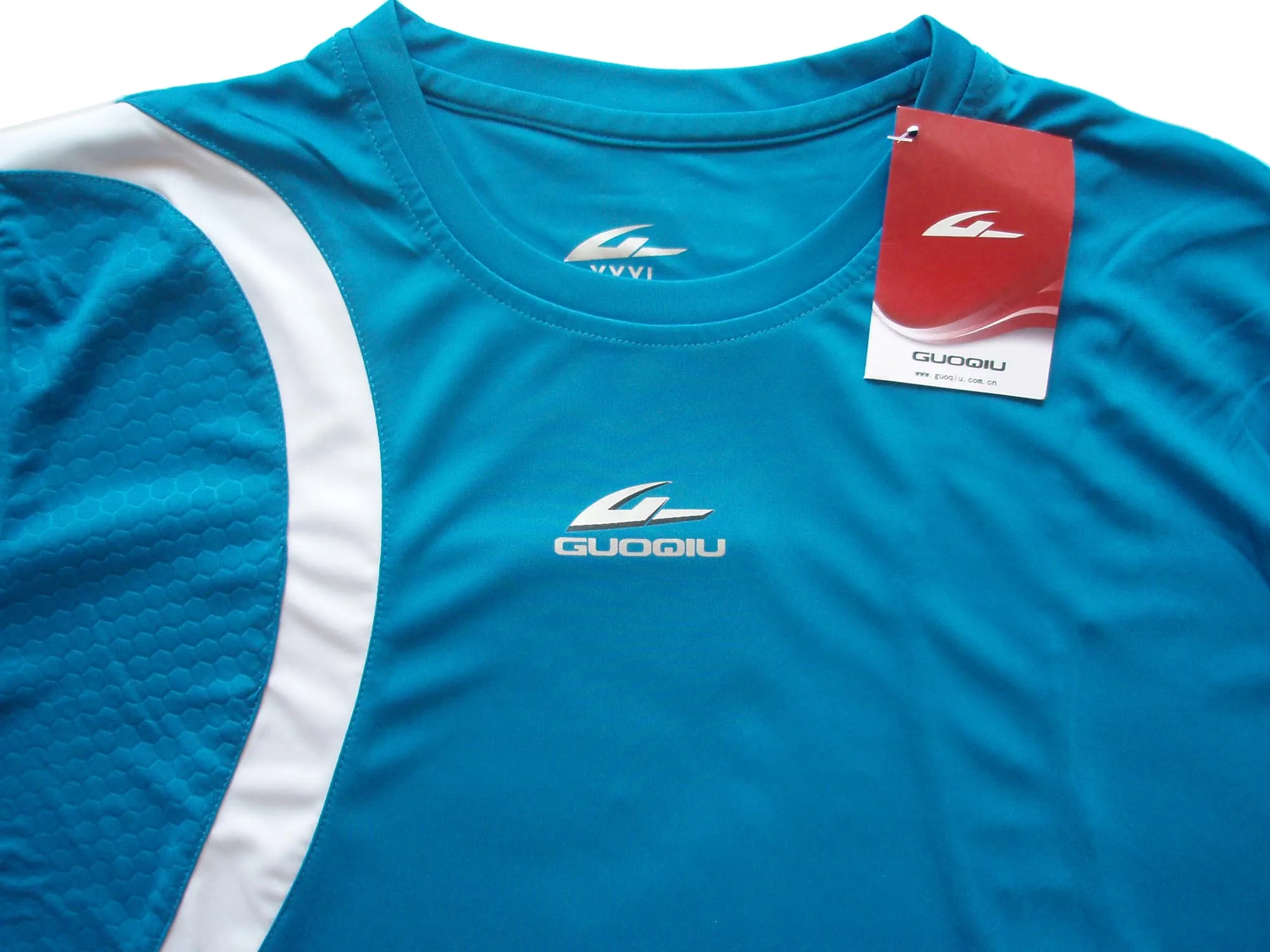 GuoQiu camisetas de tenis de mesa absorben el sudor comodidad ropa deportiva de Ping Pong de alta calidad G-009