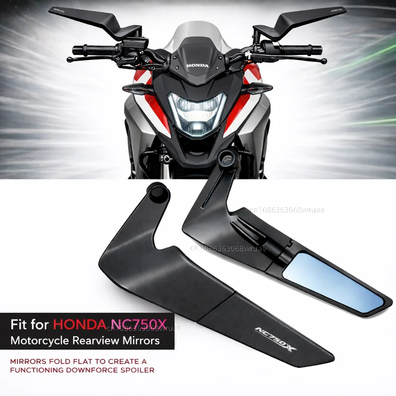 Motorrad CNC-Rückspiegel HD Motorrad-Seitenspiegel für HONDA NC750X NC 750X NC750 X 2014-2020