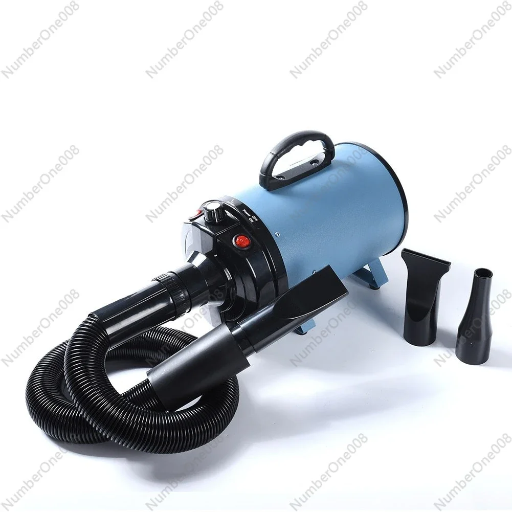 

High Power Quiet Pet Hair Dryer, Low Noise Dog Cat Blower, for Large & Small Breeds (Golden Retriever/Poodle), Easy to Use