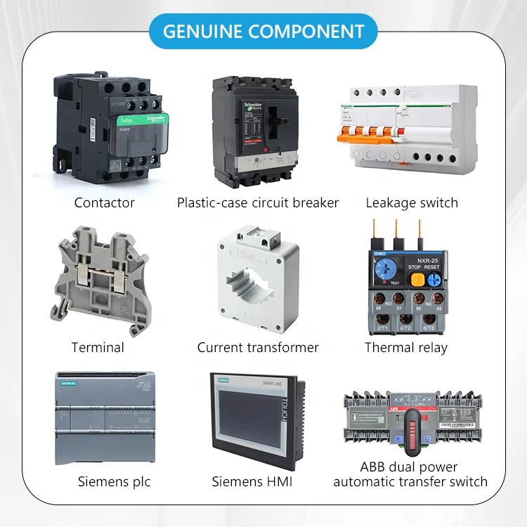 GF 3 Phase Water Pump/Solar Panel/Generator Control Cabinet Start Stop Function Overload Protection Customizable Specifications