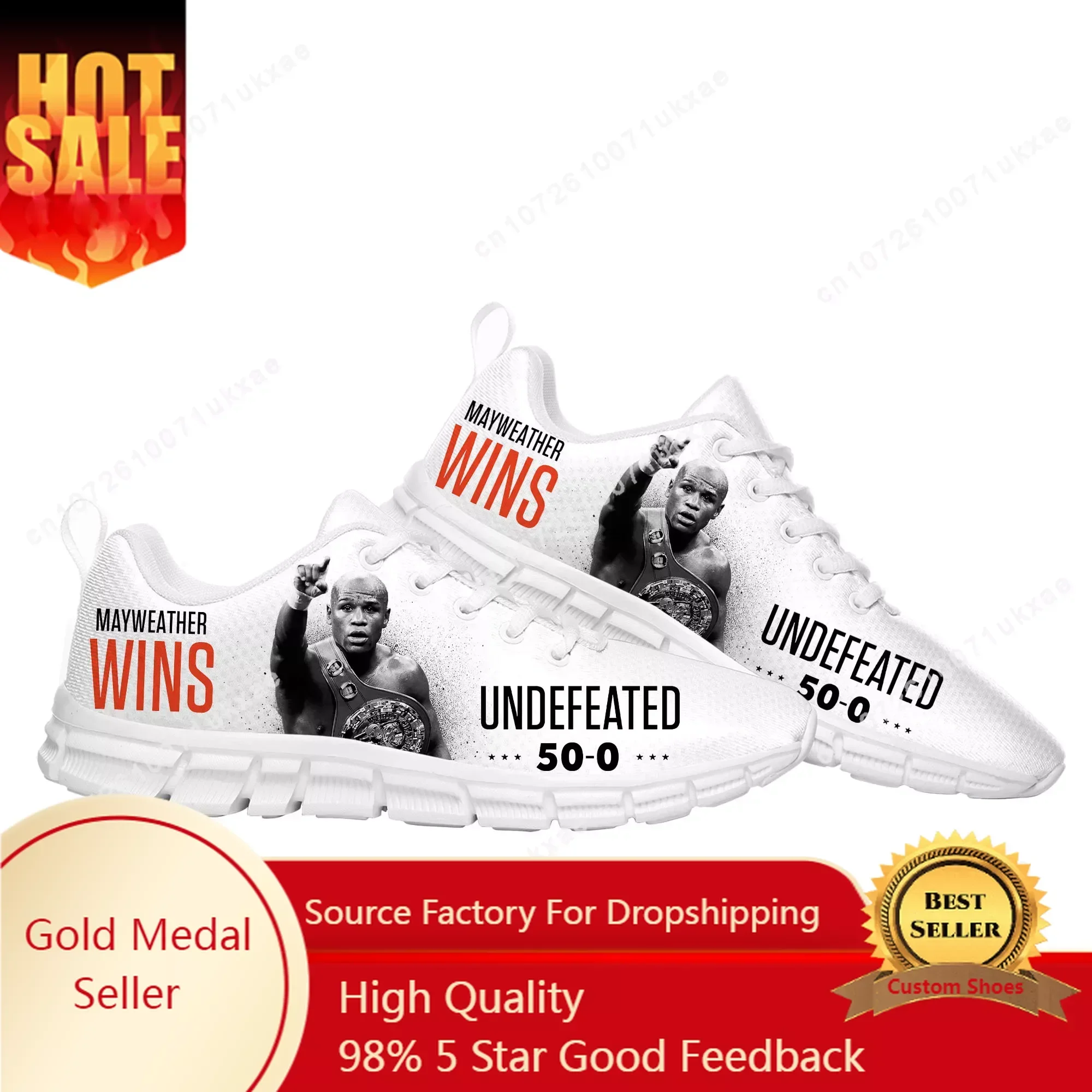 

F-Floyd M-Mayweather U-Undefeated B-Boxing Sports Shoes Men Womens Teenager Kids Children Sneakers Parent Sneaker Customize Shoe