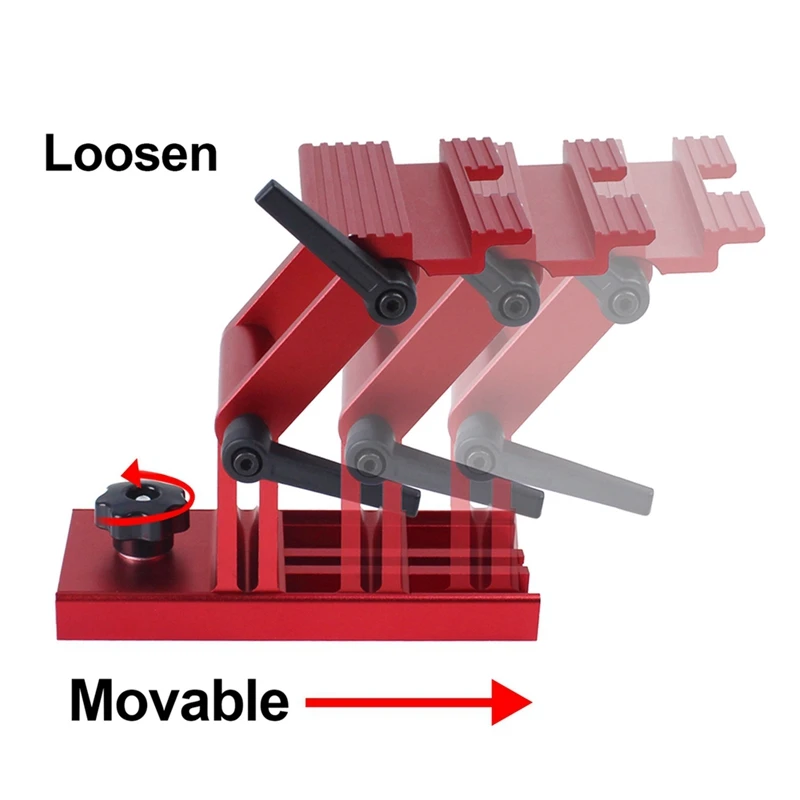 Woodworking Adjustable Replacement Tool Rest Sharpening Jig For 6/8 Inch Bench Grinders & Knife Sharpener System Tool