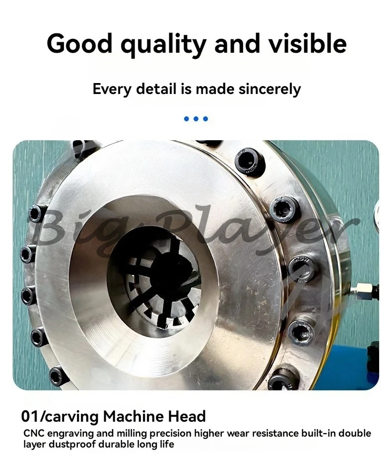 

Portable High-pressure Oil Pipe Hydraulic Hose Crimping Machine Hydraulic Hose Crimper Machine Manual Shrinking Machine
