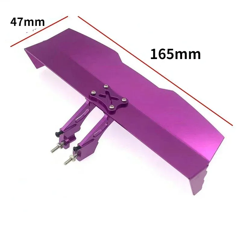 Metal tail wing accesories part for LC RACING L6147 1/14 TRUGGY  wltoys 144001 124019 124017 upgrade parts