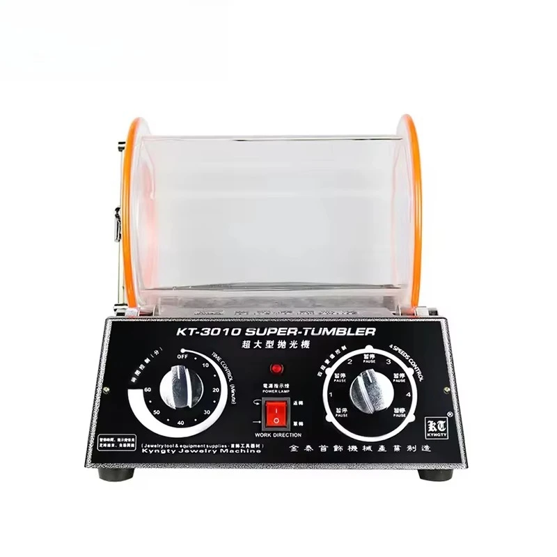 

Roller Polishing Machine Jewelry Polisher for Gold Silver Copper Polishing Jewellery Making Equipment