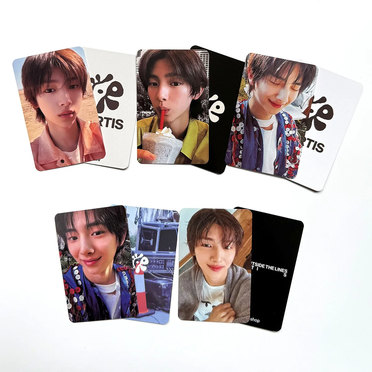 بطاقة إضافية للألبوم المنفرد من KPOP لفرقة الصبي الكورية الجنوبية، بطاقة إضافية للتدريب الرئيسي الذهبي من Qianhao WVS بطاقة صغيرة LOMO #3