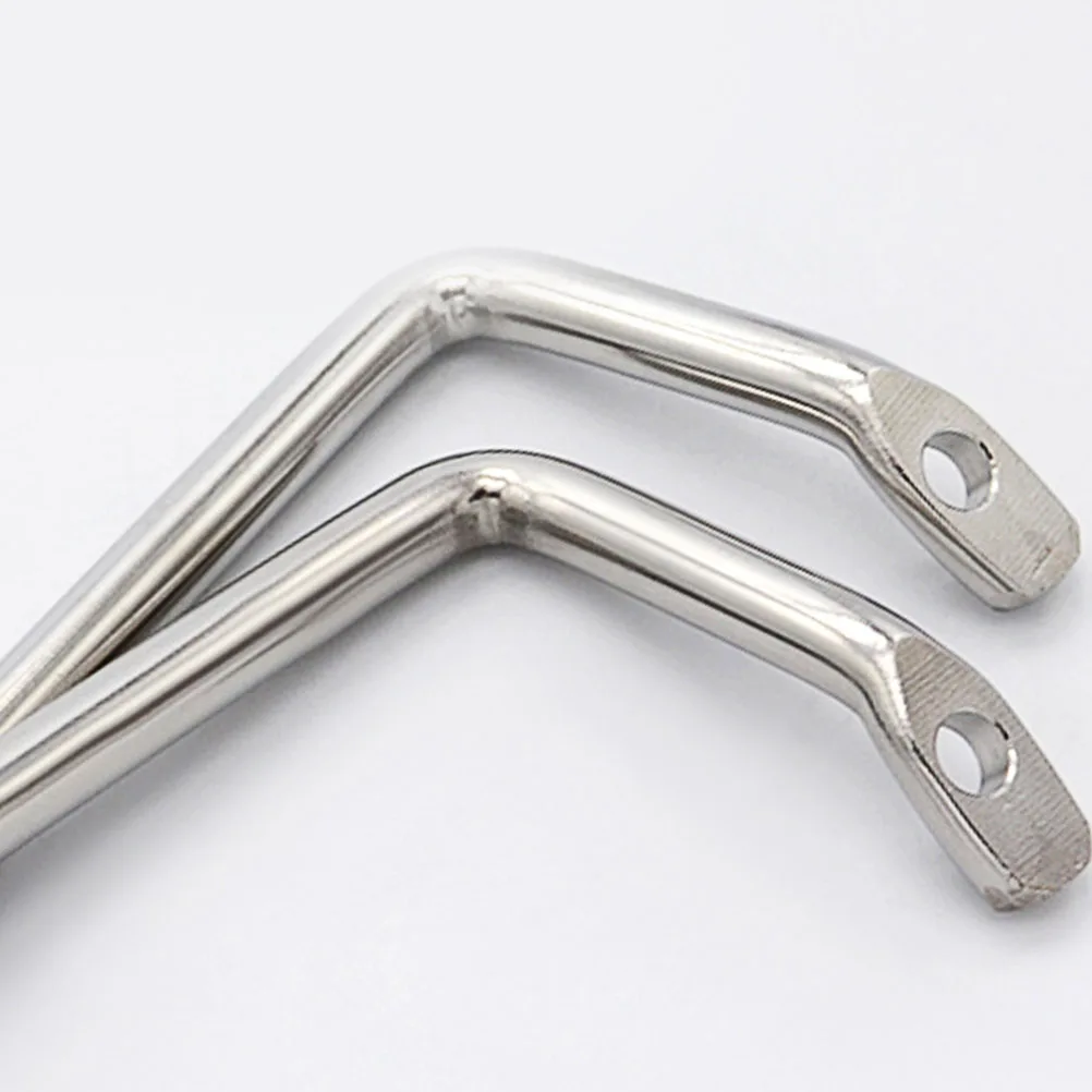 

1Pcs Stainless Steel Industrial Box Pull Handle Durable Equipment Cabinet Handle Smooth Surface Easy Installation for Toolbox