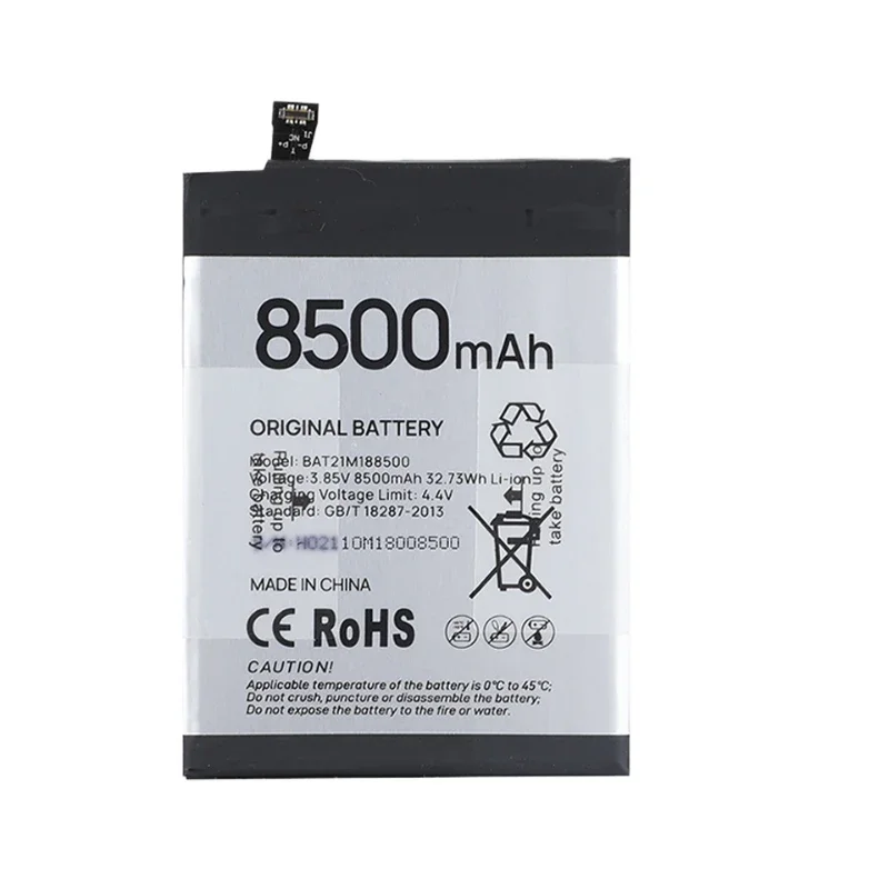 New BAT21M188500 Battery 8500mAh for DOOGEE V10 V11 Mobile Phone Bateria