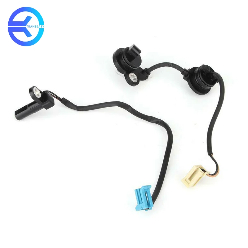 2PCS 6T30 6T45 6T50 Transmission Output Speed Sensor Set with Harness Suit For CHEVOLET Biuck 2008-19 24259852 24259853