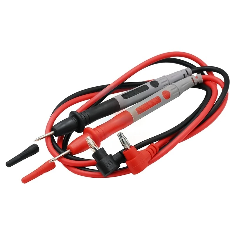 Universal digital multimeter probe cable, test lead 1000V, gold-plated tip, high-end multimeter probe stick