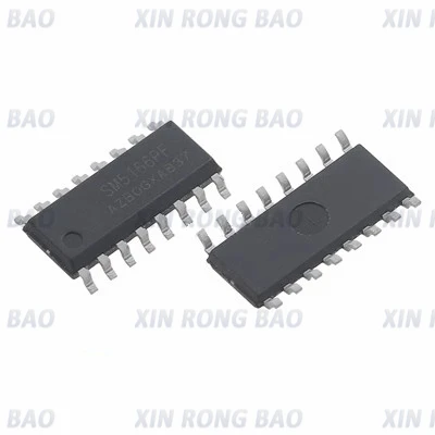 20PCS/LOT SM5166PF Original Genuine LED Driver Control Chip With Built-in 3-8 Decoder SOP-16
