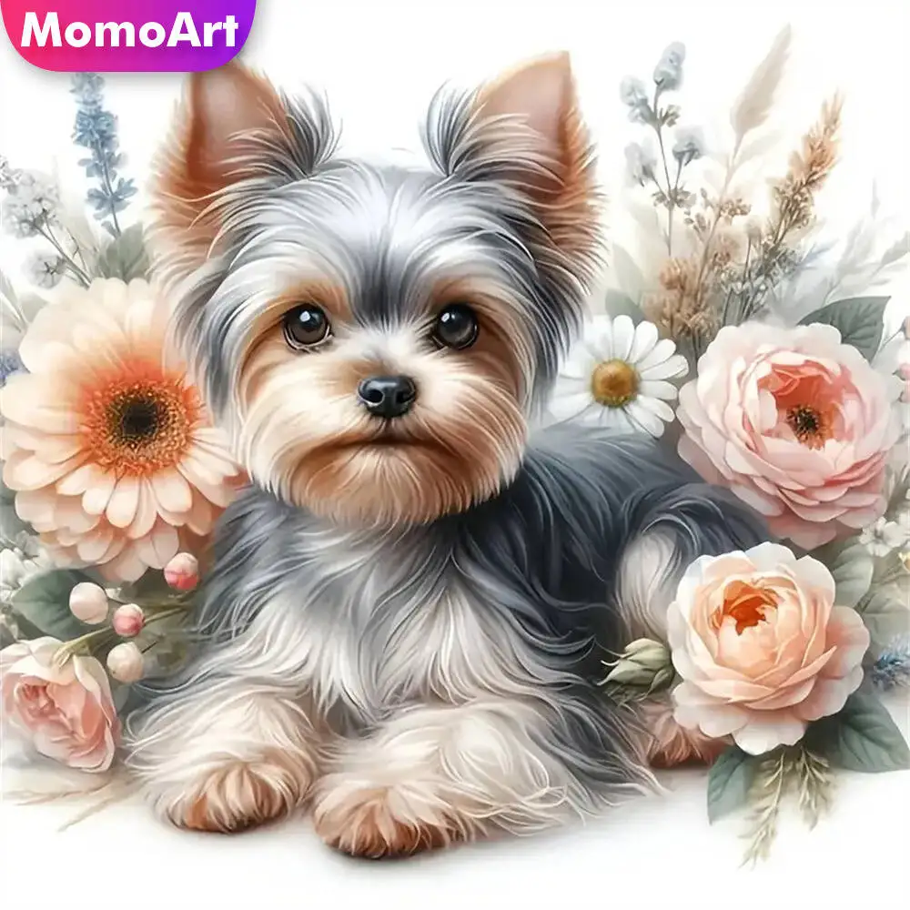 Momoart Bär Diamant Mosaik Tier voller Runde Diamant Malerei Mond Stickerei neue Ankunft handgemachte Hobby