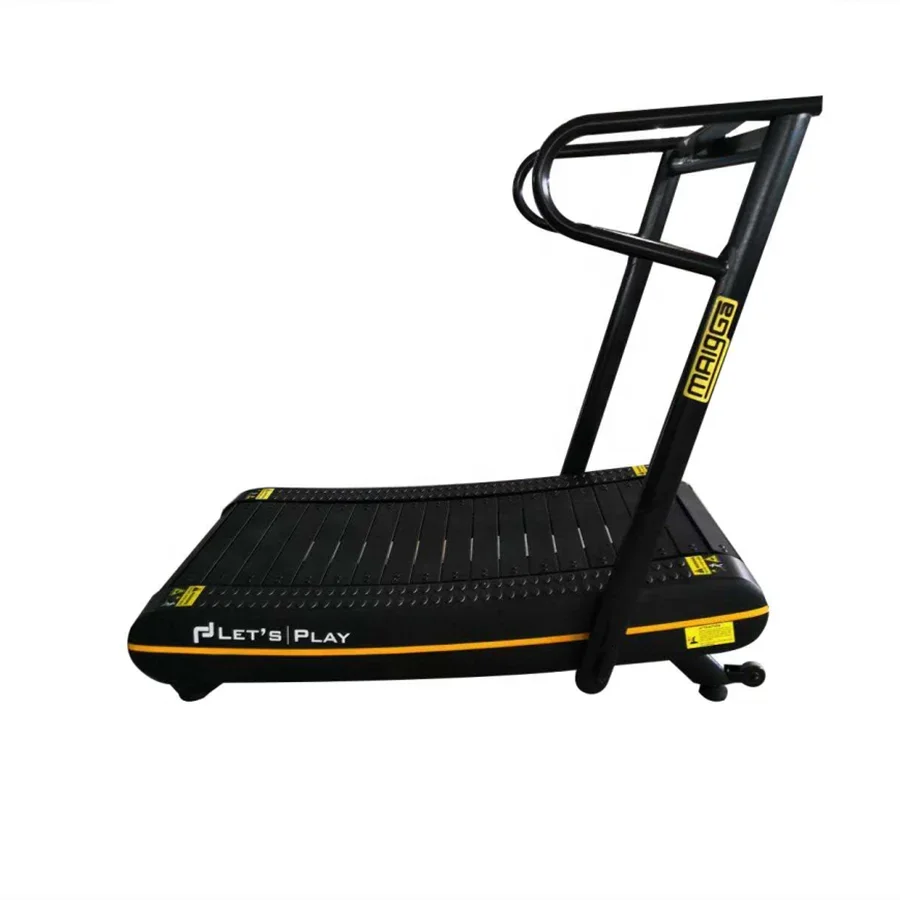 Home Use gym Fitness slim walking pad air runner non self powered running curved treadmill