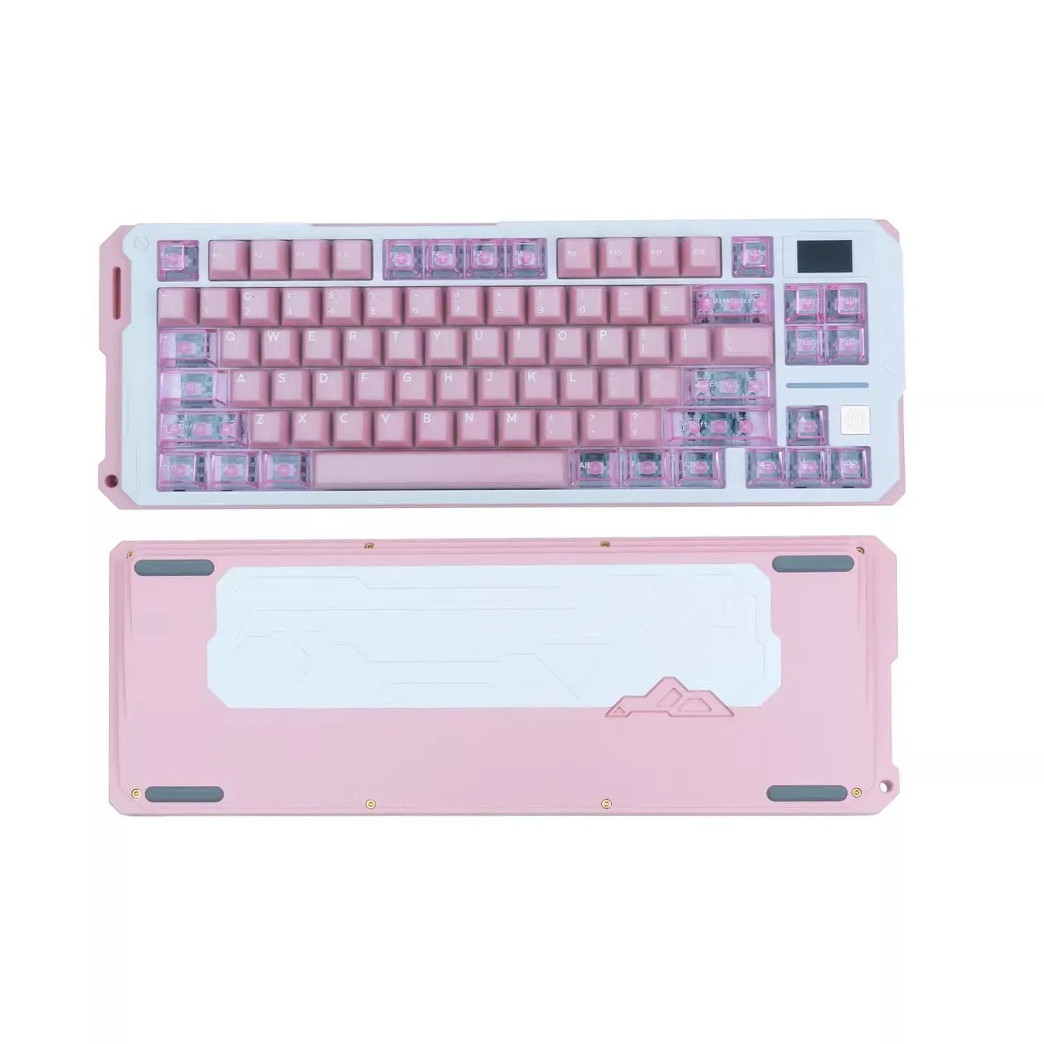 SIKAKEYB HM80HE Magnetic Keyboard Aluminum RGB 0 Dead Zone 8K Precise Trigger Esports Gaming PC Desktop Accessories with Screen