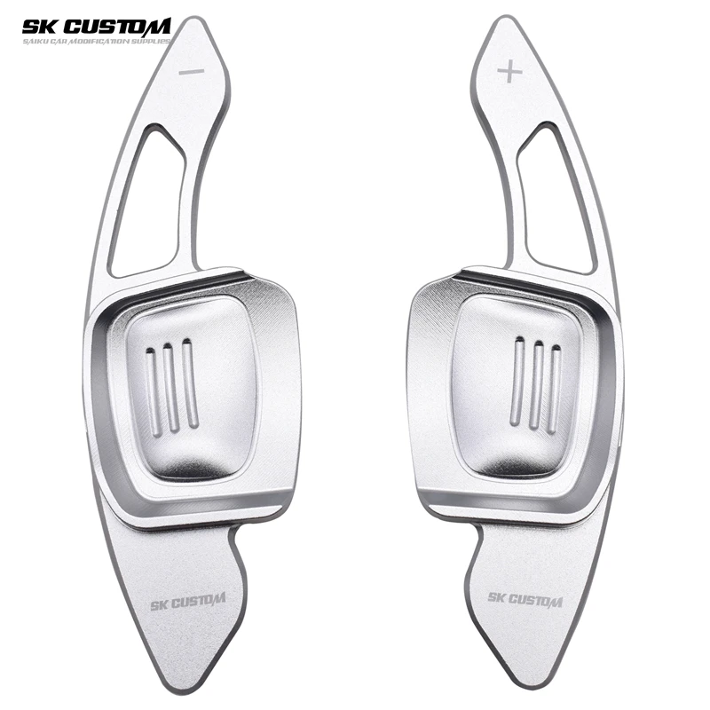 SK CUSTOM Automotive Aluminum Steering Wheel Paddle Shifters For Volkswagen Golf 8 MK8 GTI RLine