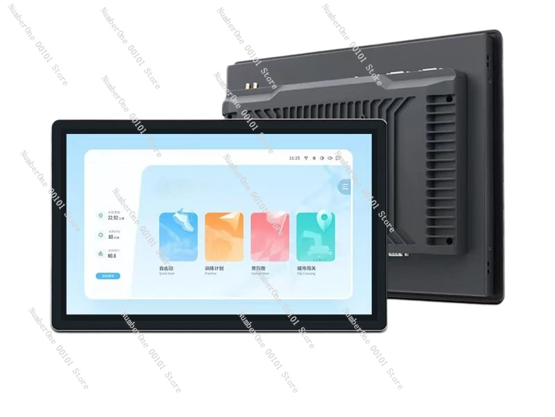 Industrial All-in-One PC, 10-23 Inch Touch Tablet, Dual Network & Multi Serial Ports, Windows/Linux Custom Screen