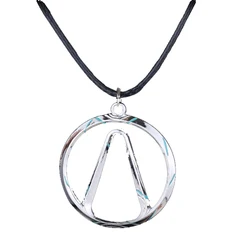 Game Borderlands Necklace Rope Chain Jewelry Hollow Round Pendant Necklace Men Metal Coalar Gifts