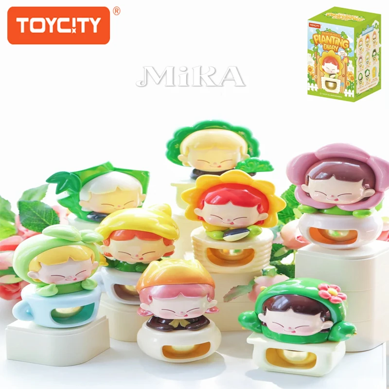 

Toycity Original Cartoon “MIKA'S Planting Diary”blind Box Toys Collection Ornament Mystery Box Peripheral Children Birthday Gi