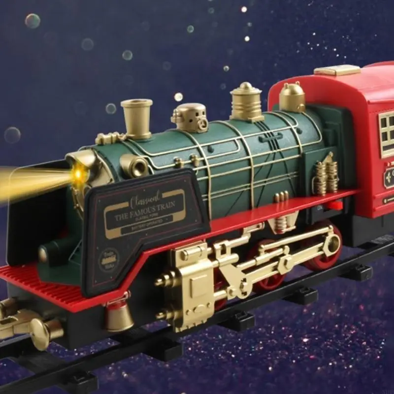 Auto da treno remoto interattivo con musica e luci lampeggianti giocattolo divertimento eccitante veicolo elettrico