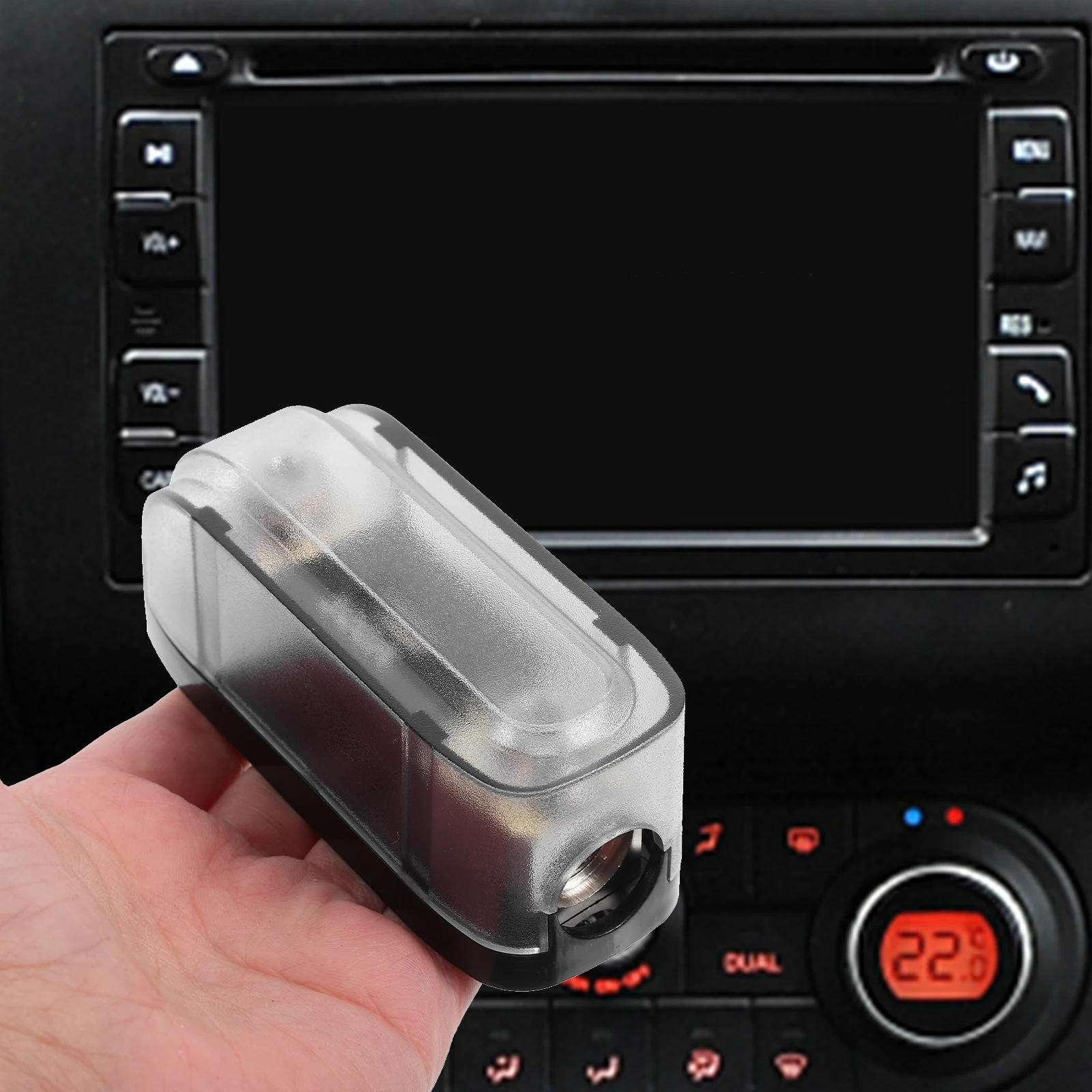 

Heavy Duty Fuse Holder Auto Audio 300A Insulated Amp Protection Easy Install No Wiring Multi Use Car Electronic