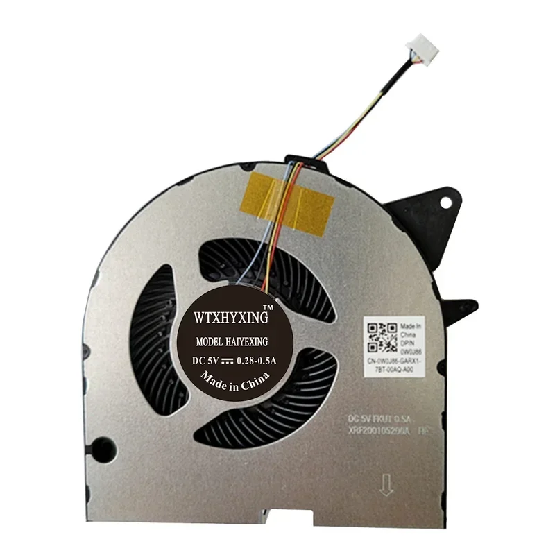 مروحة تبريد جديدة متوافقة مع Lenovo Legion Y540P Y545 Y7000P-2019 وحدة معالجة الرسومات للكمبيوتر المحمول FKTY FKU0