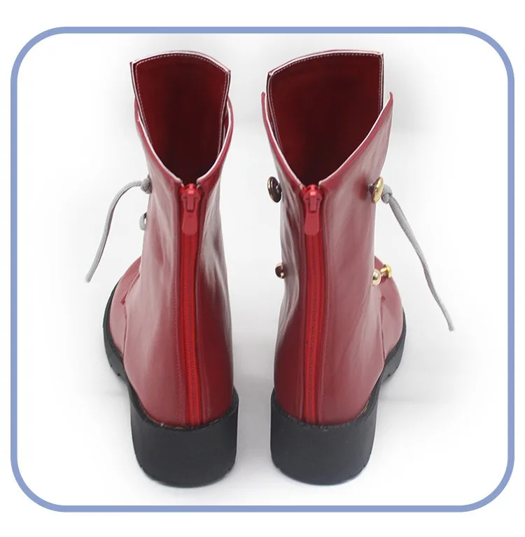 Arcane VI أحذية كوسبلاي PU أحذية من الجلد أحذية كرنفال الهالوين Vi دعائم كوسبلاي مصنوعة حسب الطلب