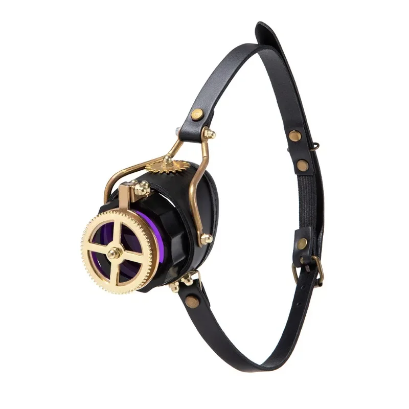 

Steampunk medieval retro goggles cosplay heavy metal dark goth goggles