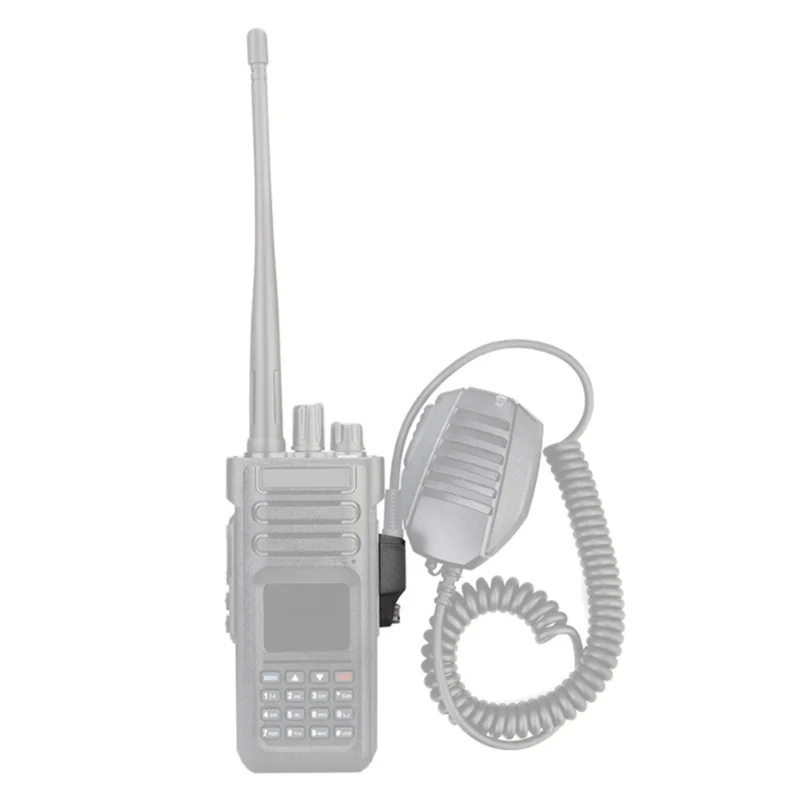 Sostituzione eccellente dell'adattatore audio walkie-talkie per Gp328plus Retevis RT29 RT48 RT82 Ailunce HD1 Porta auricolare a 2 pin