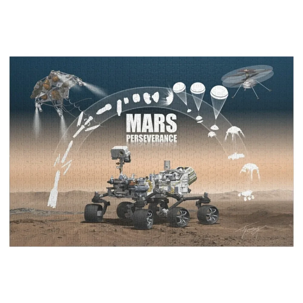 Mars Perseverance Rover Jigsaw Puzzle Iq Woods For Adults Puzzle