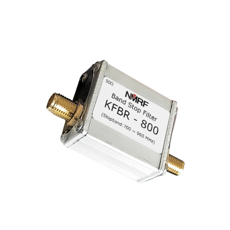 700~960MHz Band-stop Filter Trap Removes Interference From Wireless Communication 800 900M Signals with SMA-F Connector