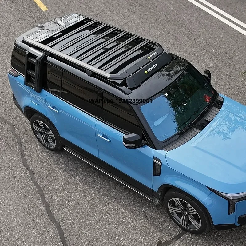 

For Rox 01 Roof Rack + Spoiler Off-road Appearance Modification Part Platform Aluminum Alloy Special Accessories
