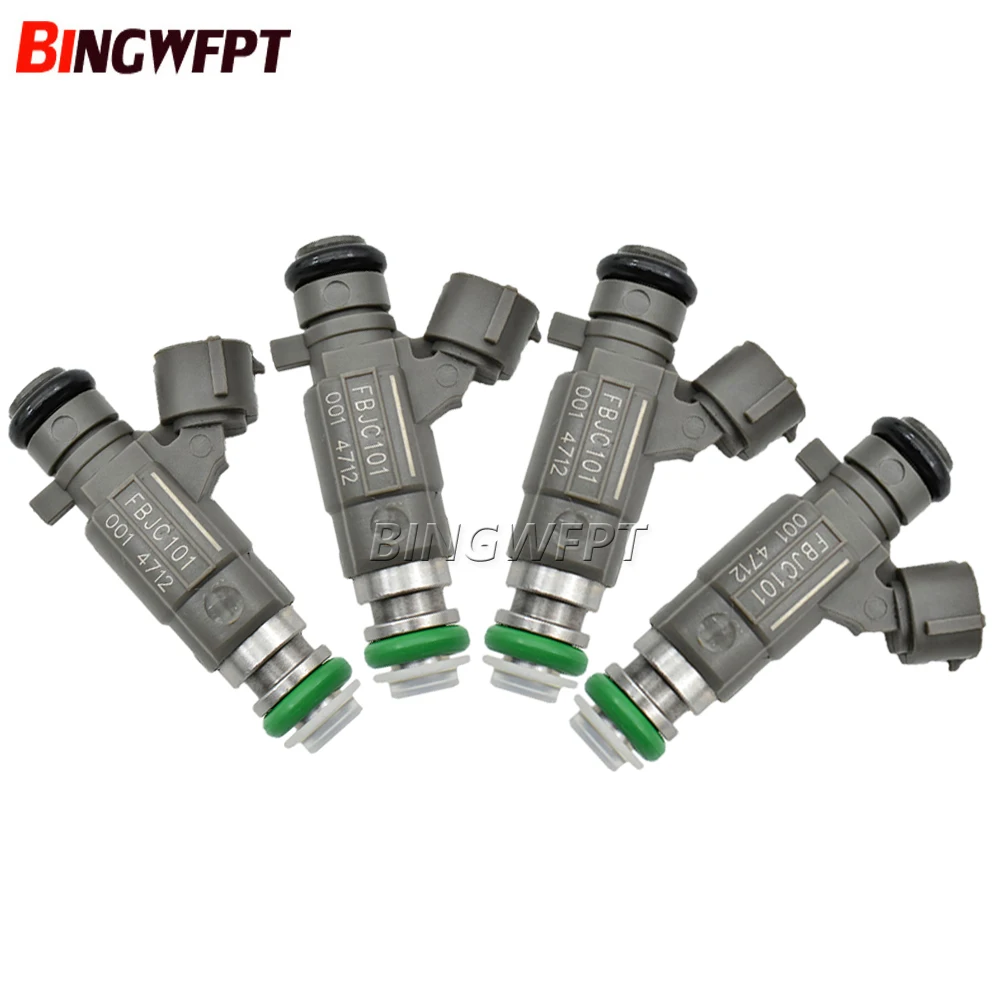 4PCS Fuel Injector Nozzle For NISSAN X-TRAIL T30 QR25DE 2.5L I4