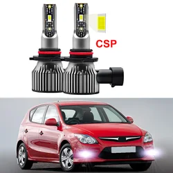 LED 안개등 전구 캔버스, 현대 I30 FD 2007 - 2011 LED 전면 안개등, 흰색, 2 개