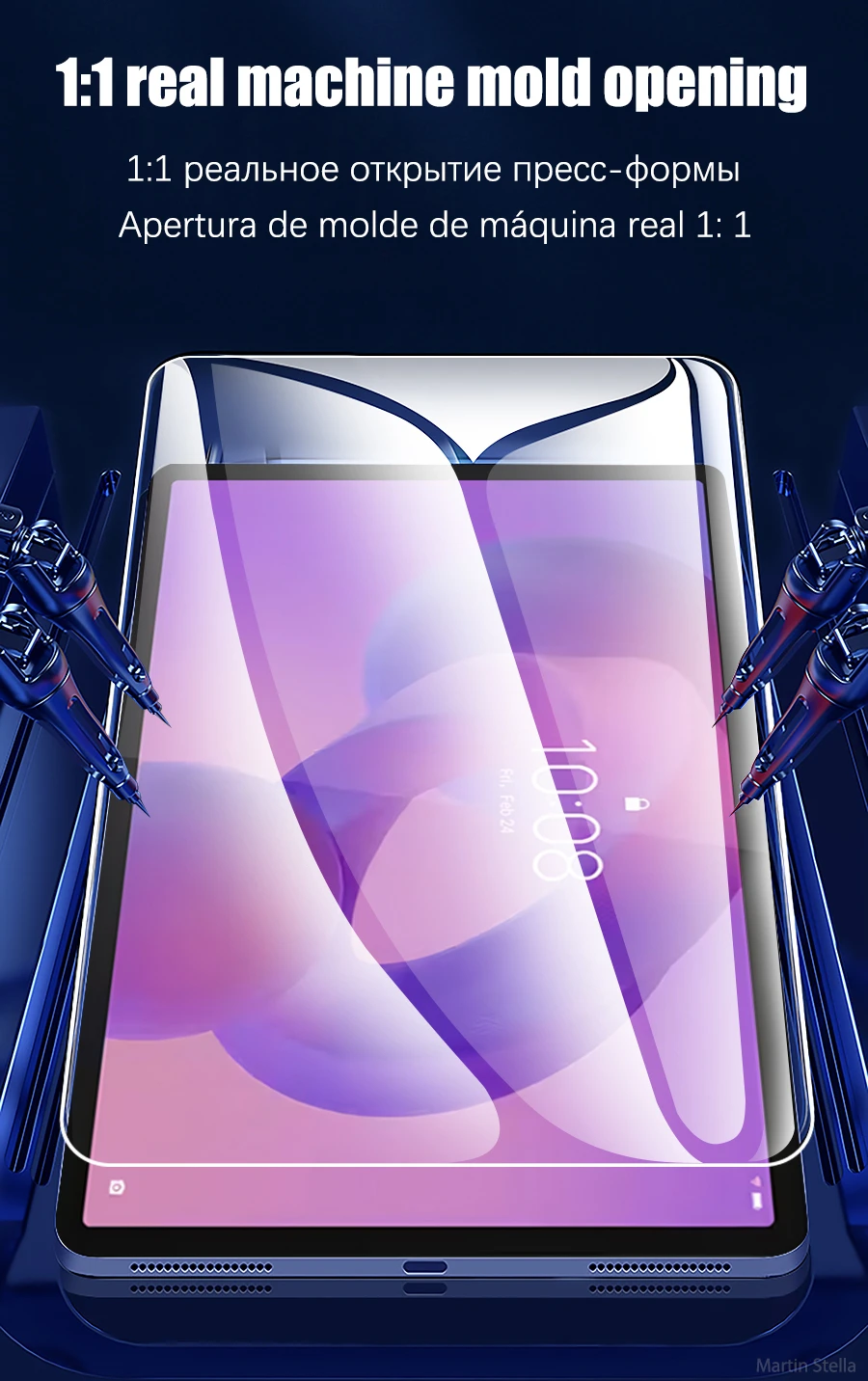 2 Stück Displayschutzfolie aus gehärtetem Glas für Lenovo Idea Tab Plus Pro 12,7 11 12,1 Zoll 9H Film – Detail 3