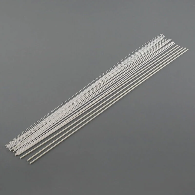 5/25/50pcs Long 25cm (Diameter0.5-5mm)ABS round stick  plastic white round DIY house sand table model construction stick tool