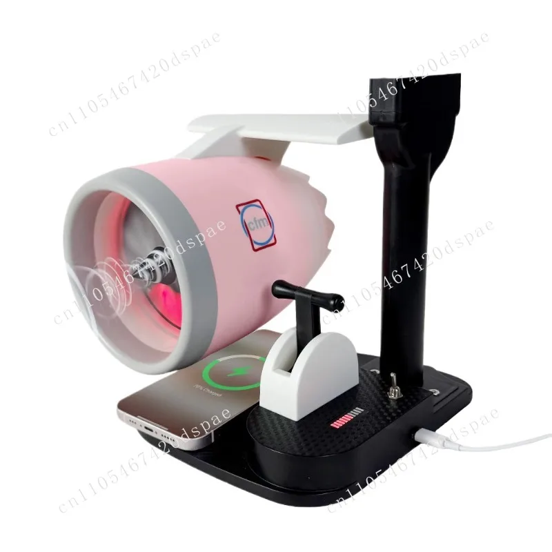 

Creative Desktop USB Airplane Engine Turbo Fan JetFan Small Electric Fan with Wireless Charging