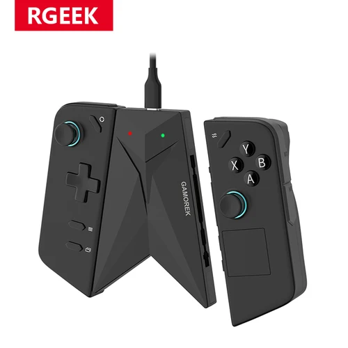 Imagen 2 del producto Controlador RGEEK, base de carga, soporte de Clip de agarre para Legion Go 2, conector de mango, diseño ergonómico de curvatura, Reduce la fatiga de la mano