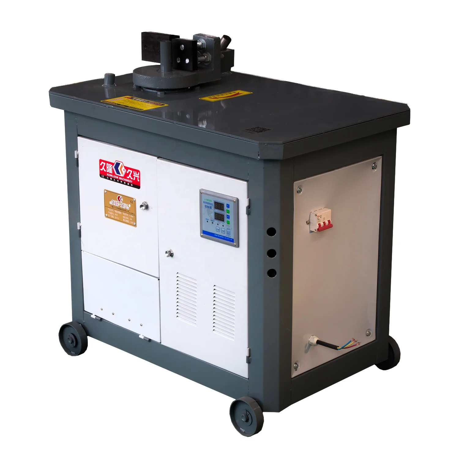

GF25 Digital Control CNC Automatic Construction Site Automatic Pvc Coated Wire Hanger Making Machine