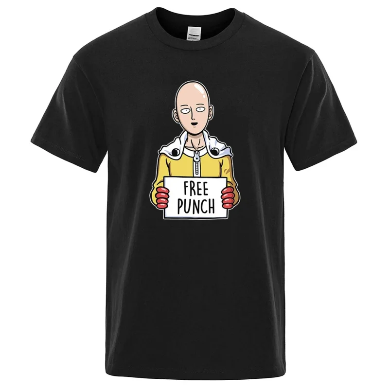 Anime One Punch-Man Printing Man's T-Shirt Oversized Brand Tshirt Fashion Comfortable Clothing Summer T Shirts Men 80486