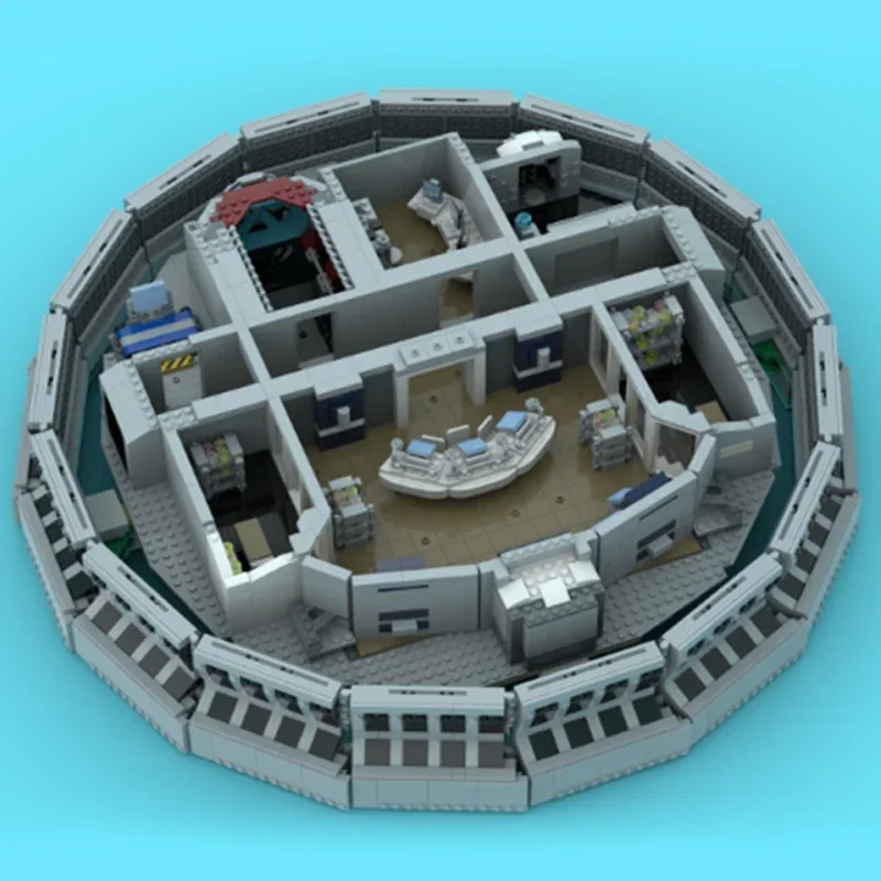 Star film modèle Moc briques de construction espace mort laboratoire technologie blocs modulaires cadeaux jouets de noël bricolage ensembles assemblage