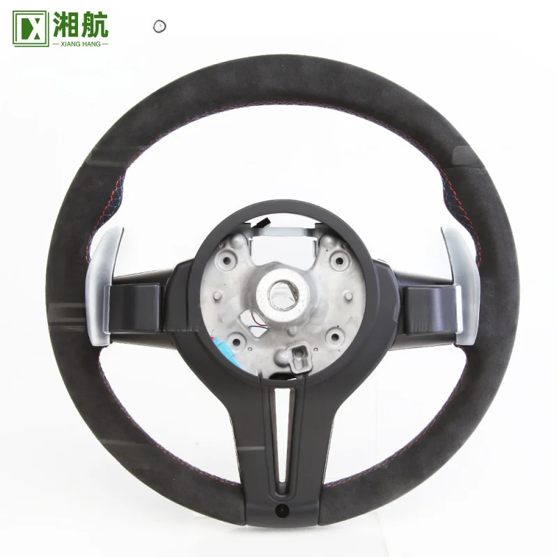 

Suitable for BMW 3 Series GT 4 Series 2 Series 1 Series X1 M3 M5 Car Modification LED Suede Steering Wheel